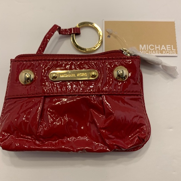 Mini red Micheal Kors coin bag - Picture 1 of 4